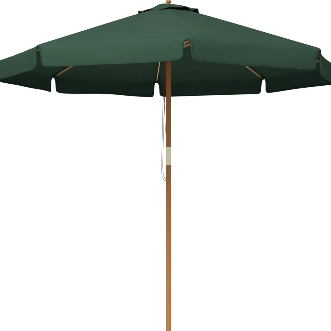 Sombrilla de jardín Outsunny techo ventilable Ø3,25x2,5 m