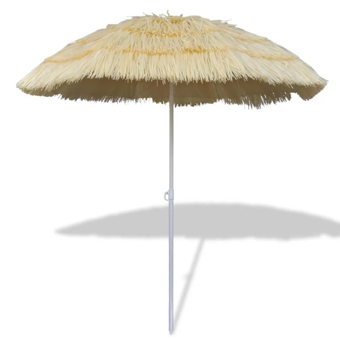 Sombrilla Hawái inclinable natural Ø160 cm