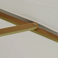 Sombrilla Outsunny con sistema de pestillo gris Ø300x250 cm