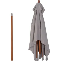 Sombrilla Outsunny rectangular inclinable 230x200X150 cm