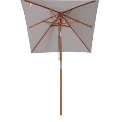 Sombrilla Outsunny rectangular inclinable 230x200X150 cm