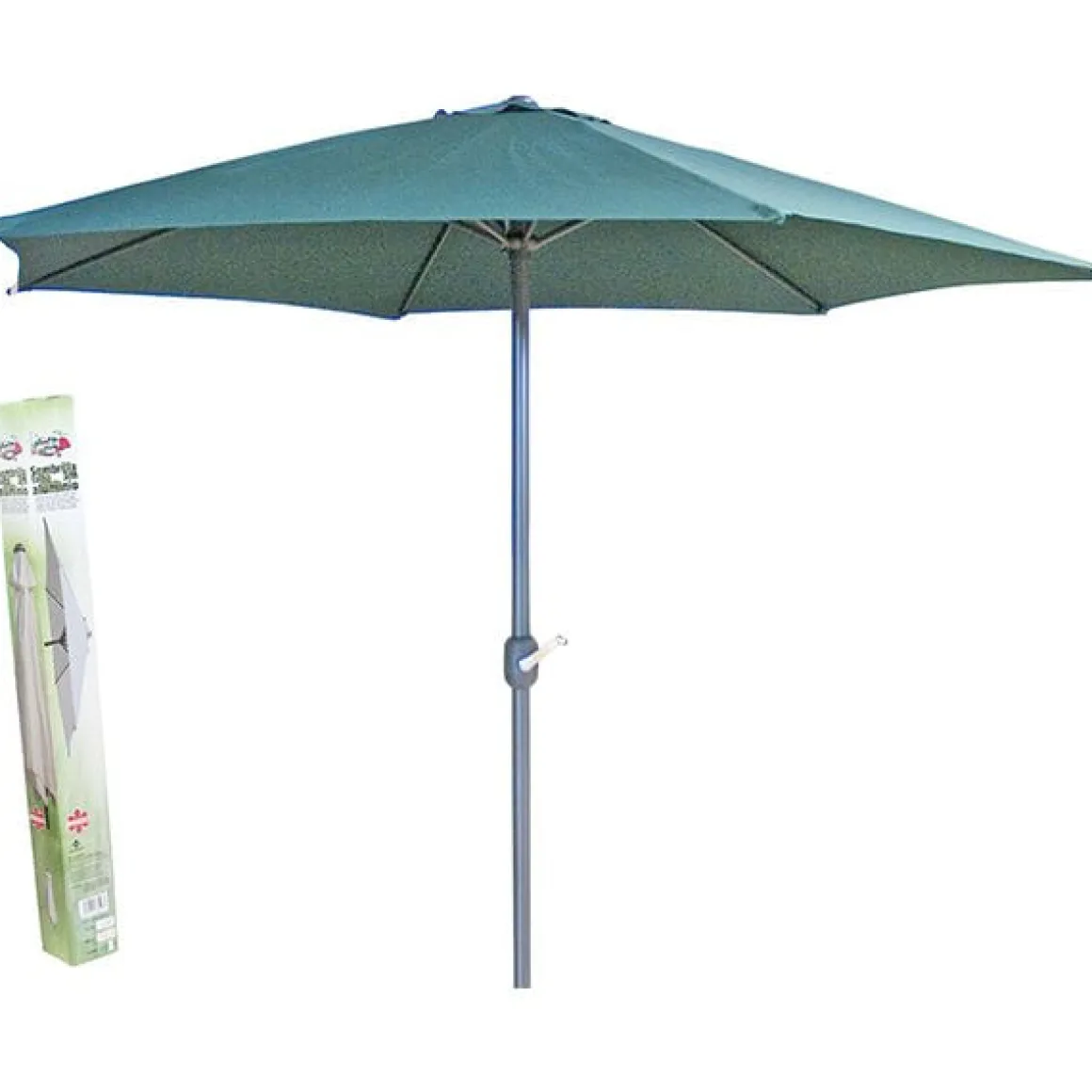 Sombrilla poliéster 3x3 m