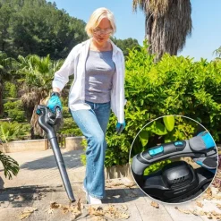 Soplador de hojas Cecotec AirForce 2in1 MultiFunction 3000W 2 tubos intercambiables negro