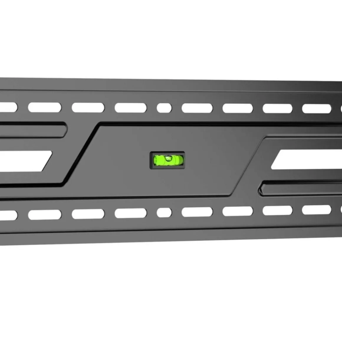 Soporte de TV Aisens WT100F-317 43"-100" ultradelgado + nivel de burbuja para pared negro