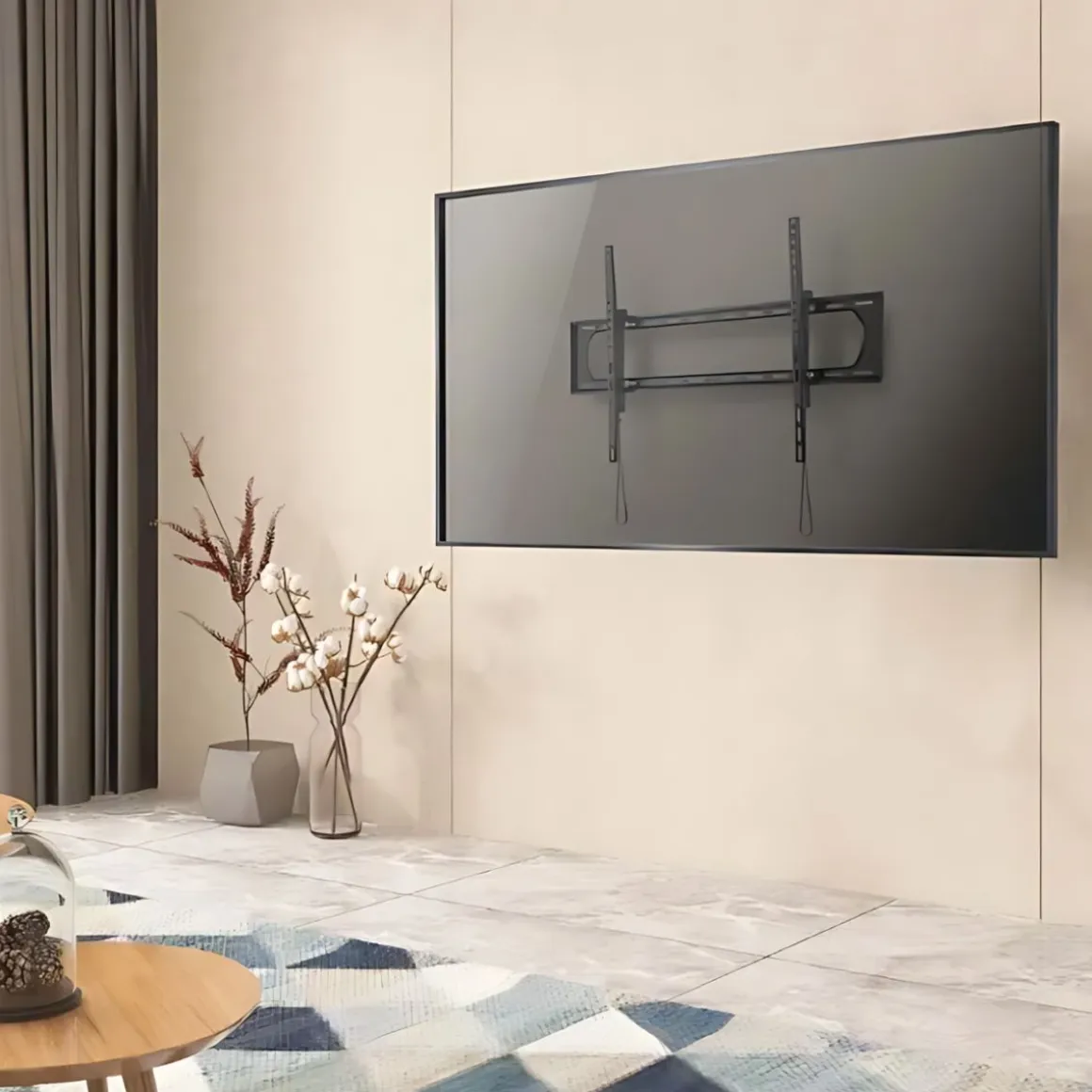 Soporte de TV Aisens WT120T-243 60’’- 120’’ inclinable de pared negro