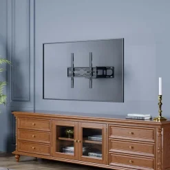 Soporte de TV Aisens WT70TSLE-325 32"-70" giratorio + inclinable + nivelable para pared negro