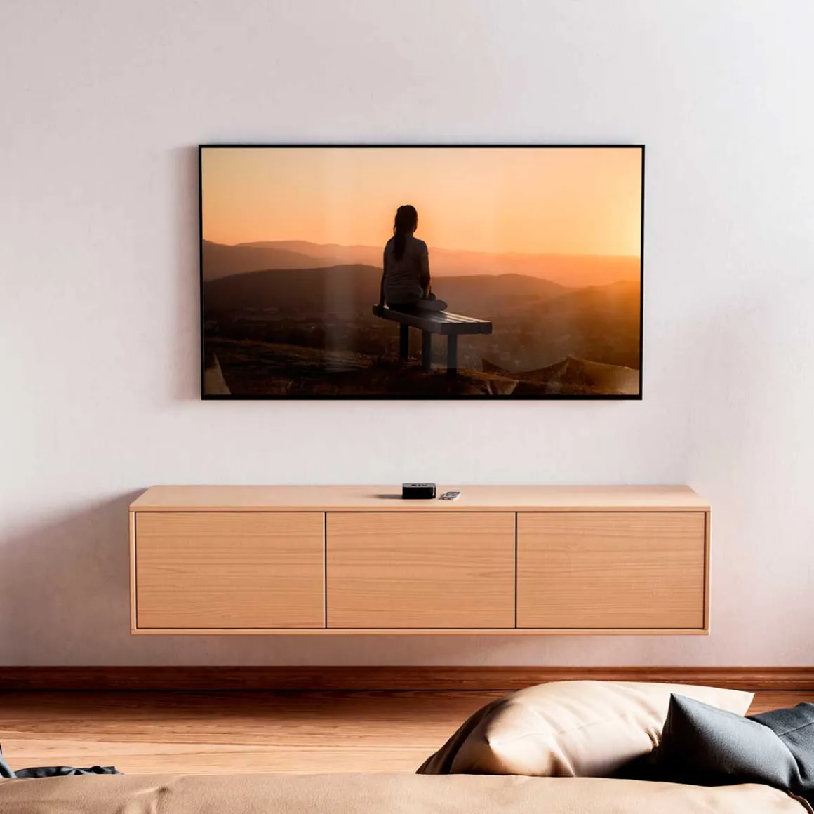 Soporte de TV fijo TooQ 23"-43" negro