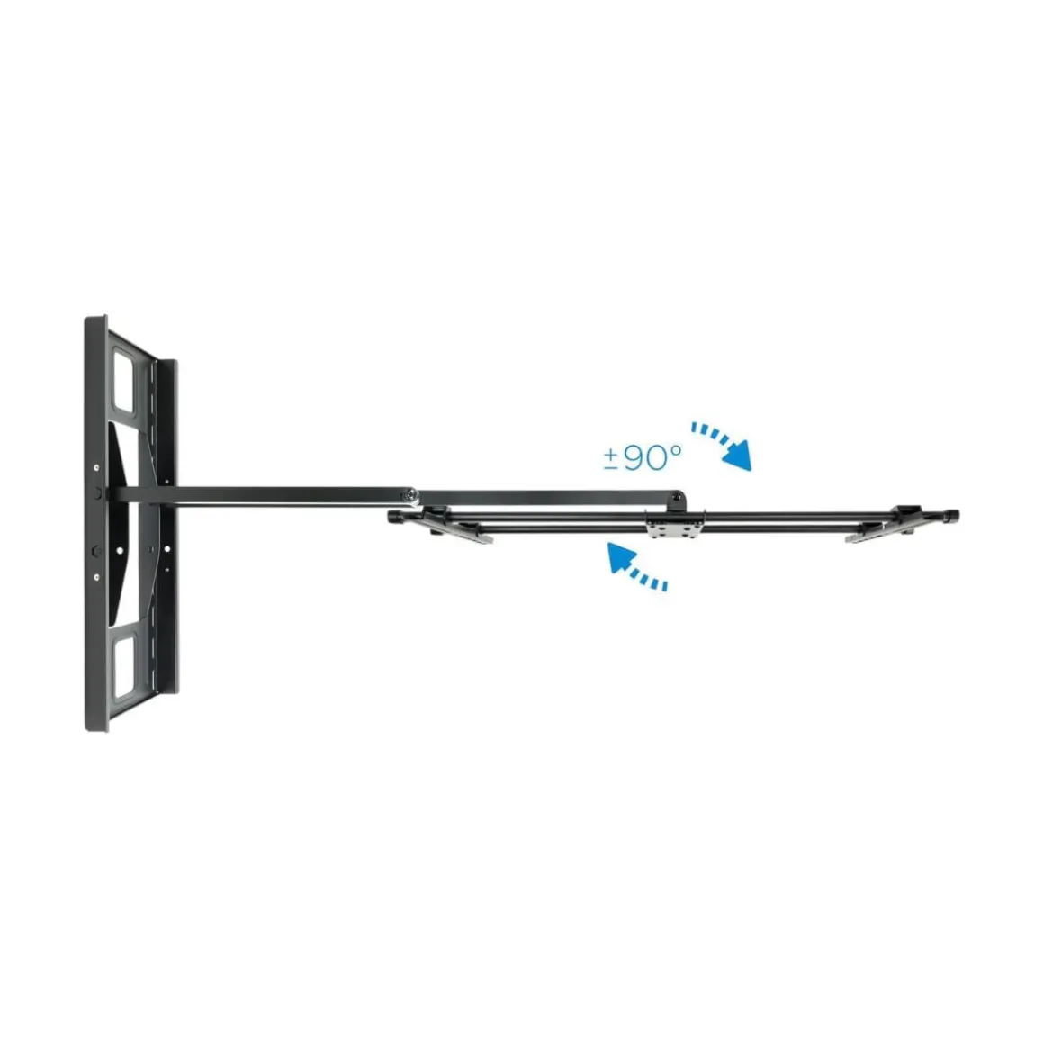 Soporte de TV TooQ LP4380XL-B 43-80’’ inclinable + giratorio + nivelable negro
