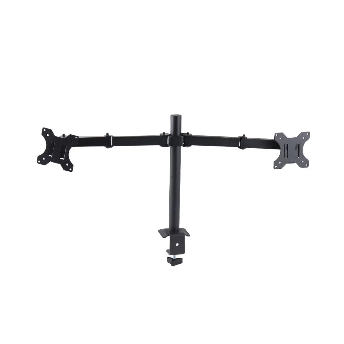 Soporte doble para monitor 14-32’’ rotación + inclinación negro