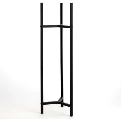 Soporte macetero MOA Vinthera diseño vertical negro 85x23x23 cm