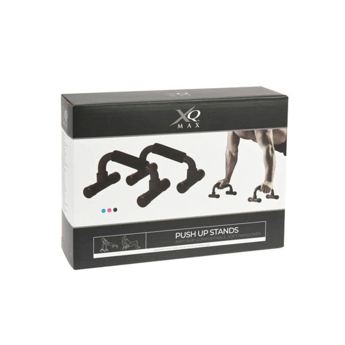 Soporte para flexiones XQ Max asas acolchadas