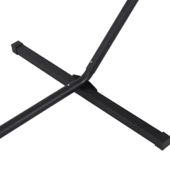 Soporte para hamaca Ghio Outsunny 120kg negro 112x360x92 cm