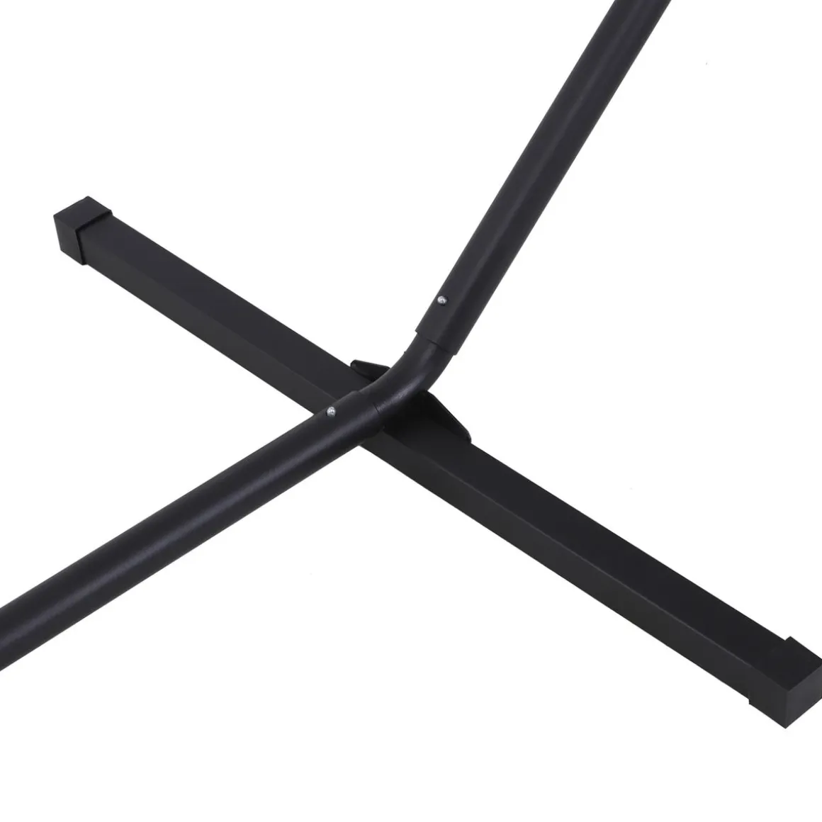 Soporte para hamaca Ghio Outsunny 120kg negro 112x360x92 cm