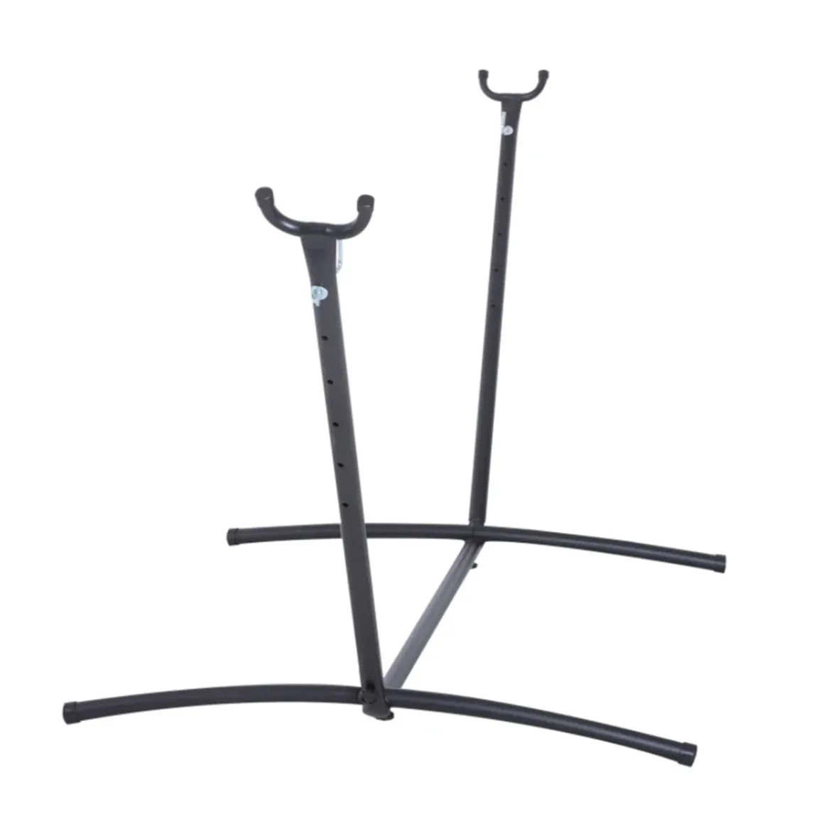 Soporte para hamaca Outsunny universal negro 110x280x120 cm