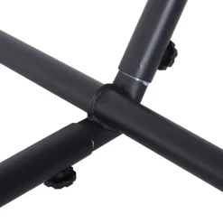 Soporte para hamaca Outsunny universal negro 110x280x120 cm