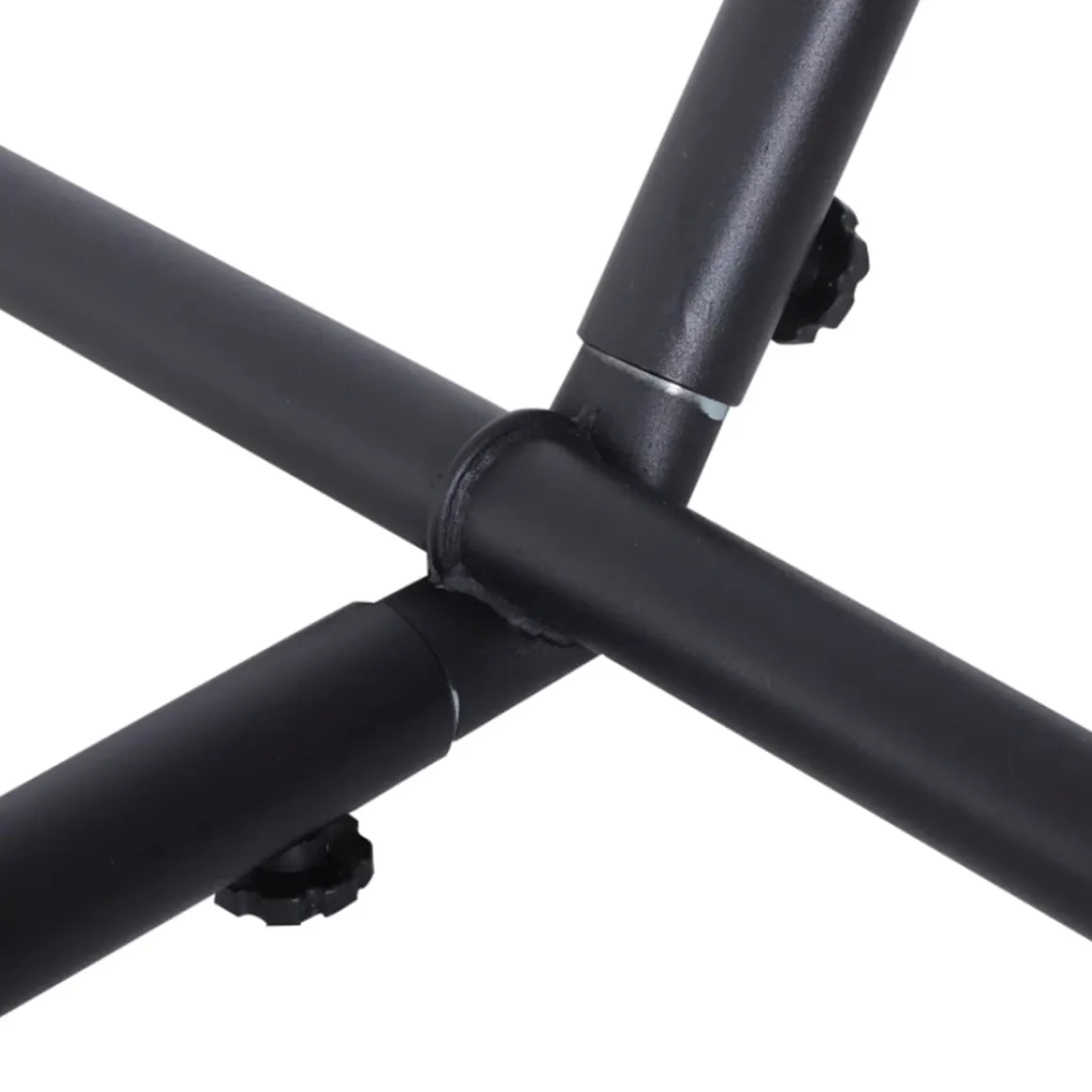 Soporte para hamaca Outsunny universal negro 110x280x120 cm