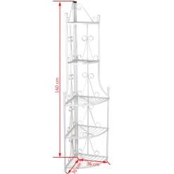 Soporte para plantas Classic 5 niveles 160x36 cm