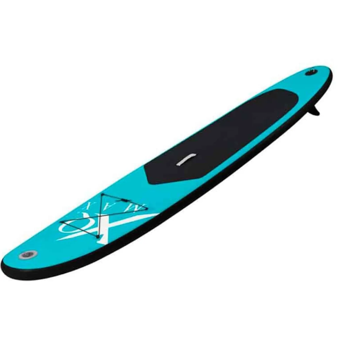 Tabla de stand-up paddle XQ Max inflable con remo azul 10x71x285 cm