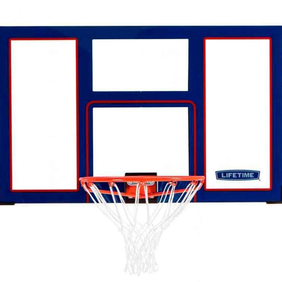 Tablero de baloncesto Lifetime ultrarresistente azul 76x122x5 cm