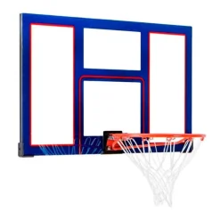Tablero de baloncesto Lifetime ultrarresistente azul 76x122x5 cm
