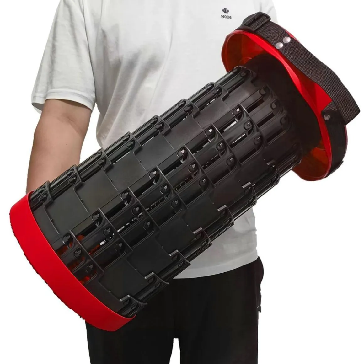 Taburete plegable Thulos TH-HW01 con asa hasta 250kg Ø25,5 cm