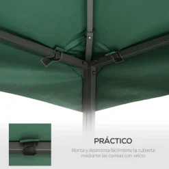 Techo de repuesto Outsunny 2 niveles 300x300 cm