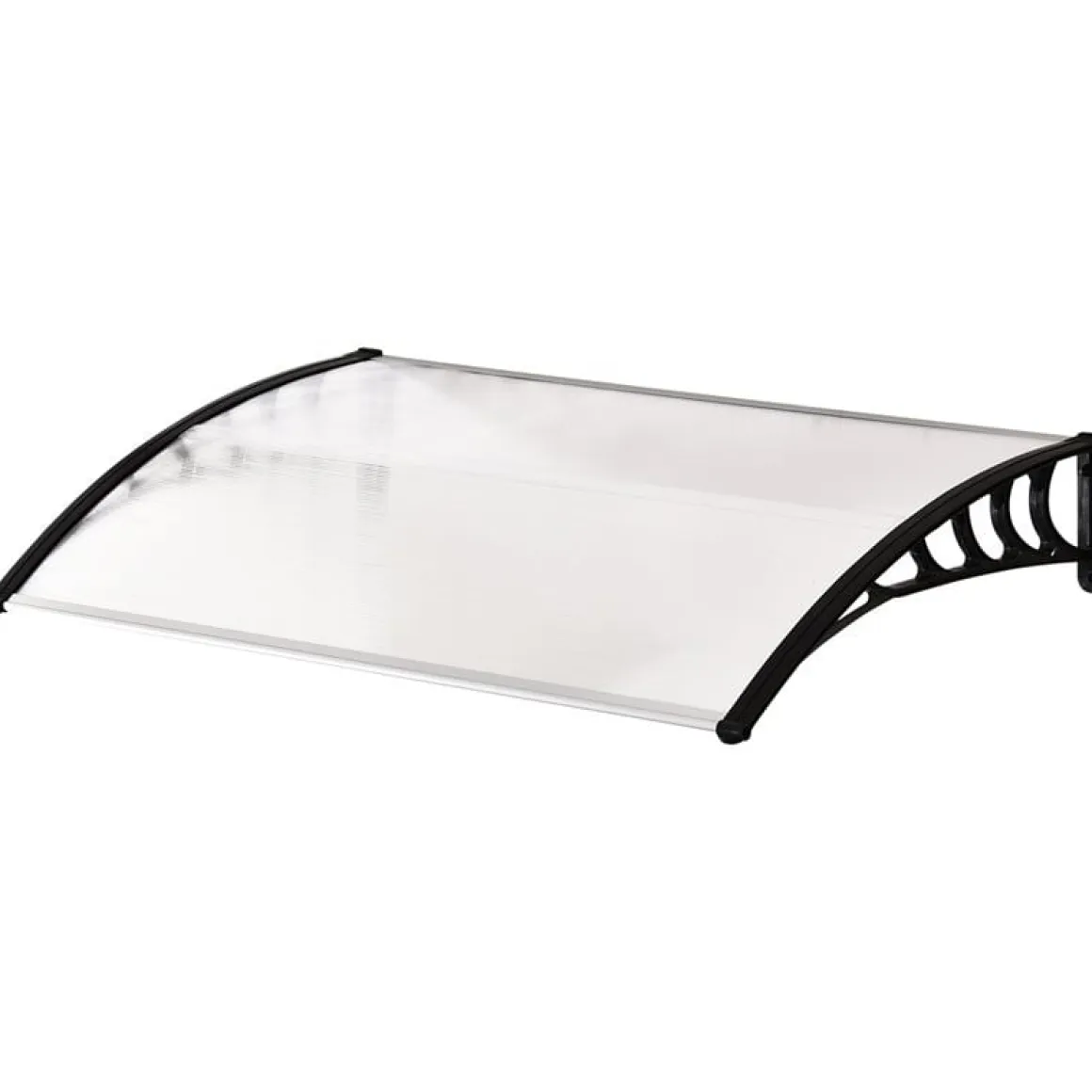 Tejadillo protector Outsunny transparente 150x90x25 cm
