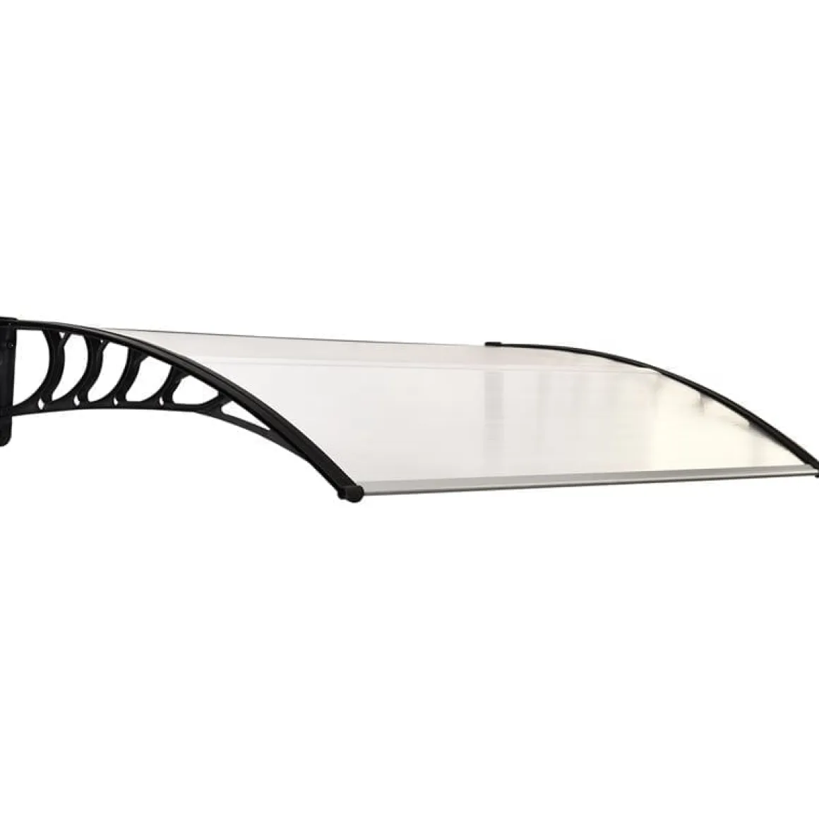 Tejadillo protector Outsunny transparente 150x90x25 cm