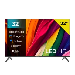 Televisor Smart TV Cecotec TV LED A4 series ALH50032 32’’ HD Google TV E negro