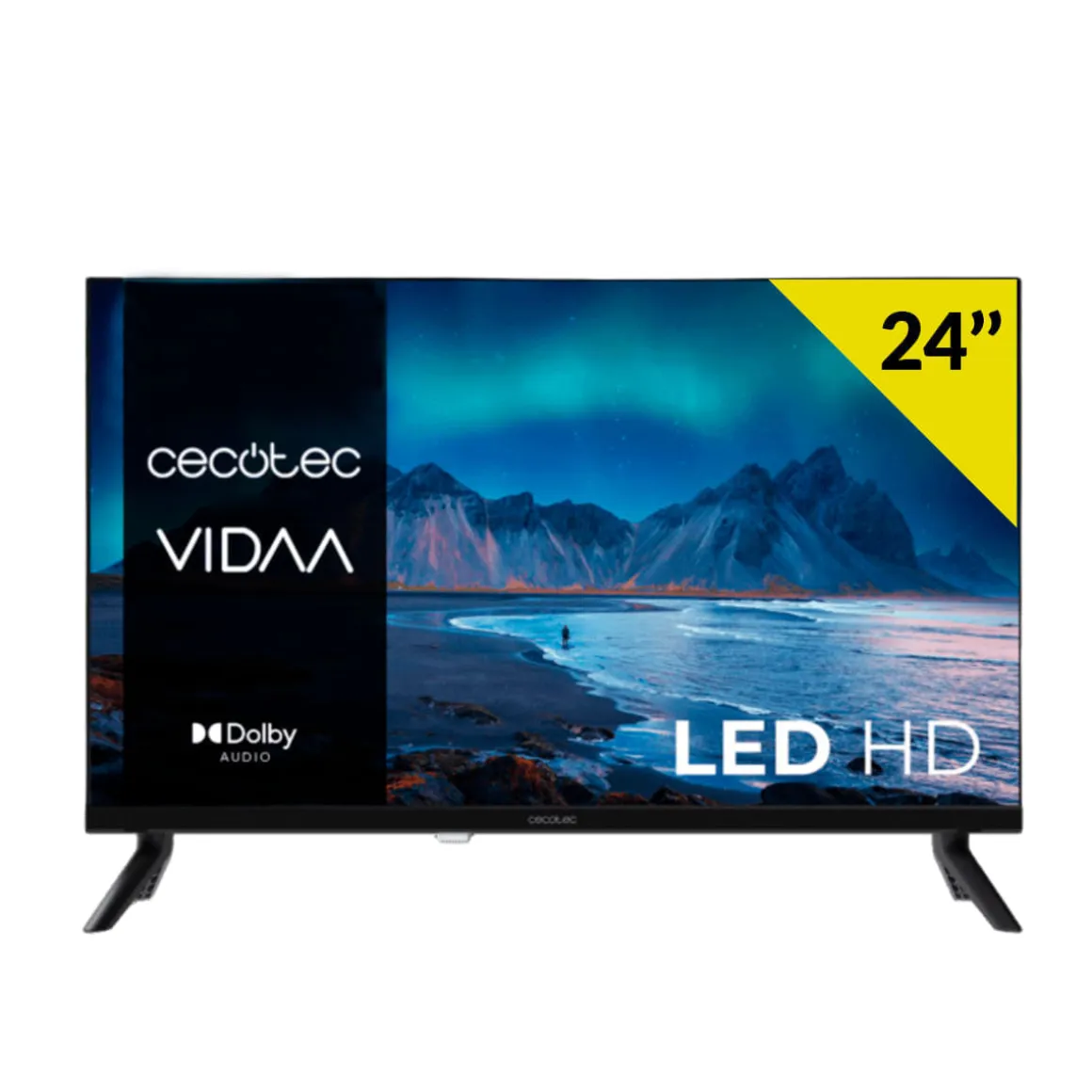 Televisor SmartTV Cecotec A5 series ALH50024 24" FULL HD VIDAA E negro