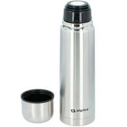Termo Alpina doble tapón acero inoxidable 750ml