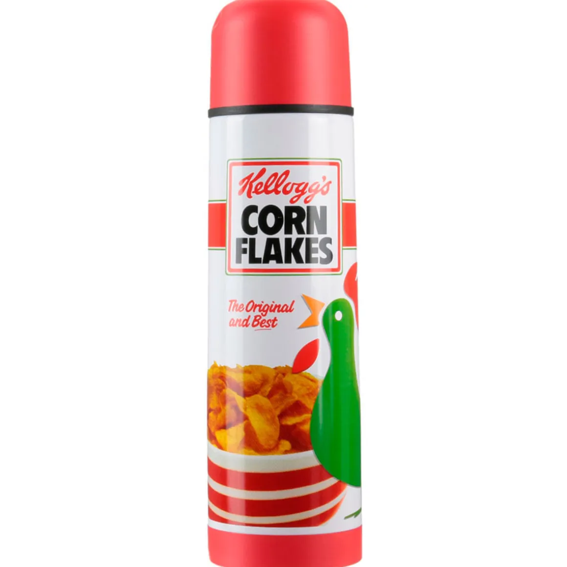 Termo Corn Flakes Kellog's 450ml rojo Ø6,8x24,6 cm