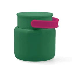 Termo para sólidos Sarao Quid con asa verde/rosa 800 ml
