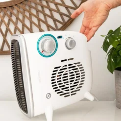 Termoventilador Cecotec ReadyWarm 2070 Max Dual 1800W 2 potencias 3 modos blanco