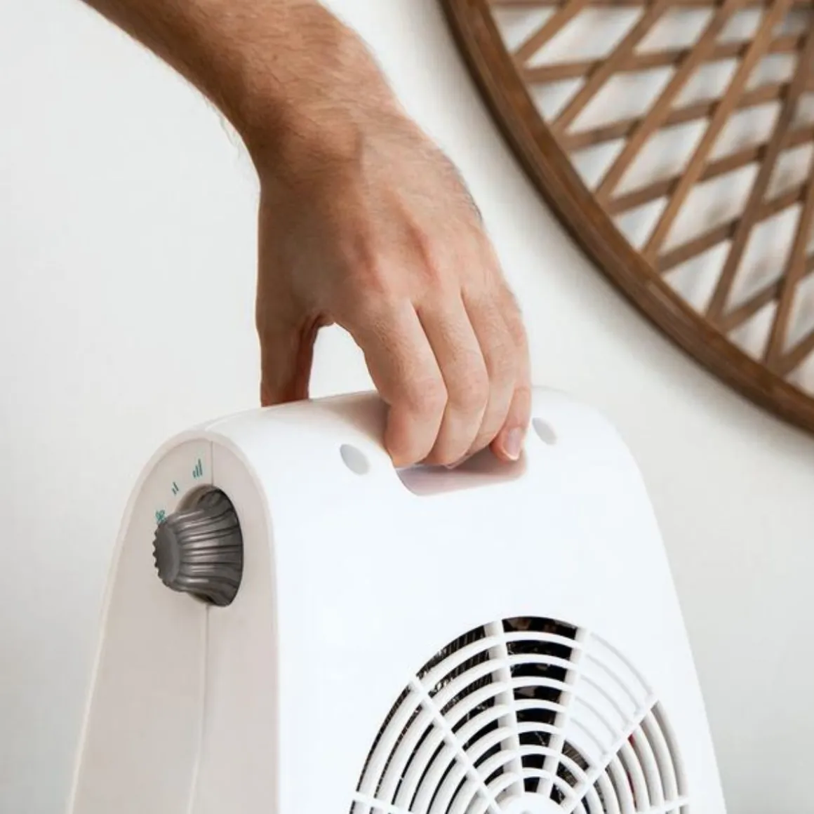 Termoventilador Cecotec ReadyWarm 2000 Max Force 2000W 2 potencias 3 modos blanco