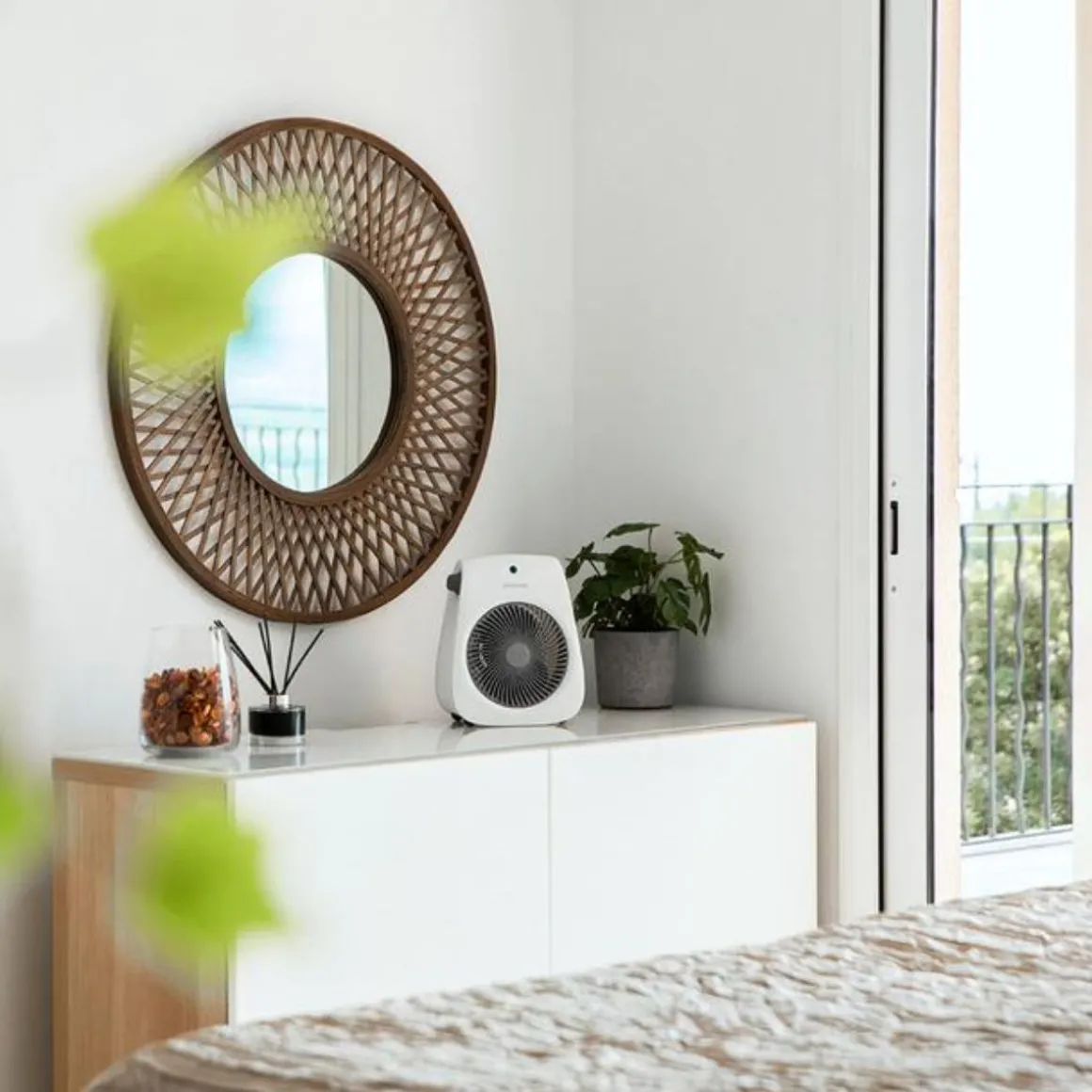 Termoventilador Cecotec ReadyWarm 2000 Max Force 2000W 2 potencias 3 modos blanco