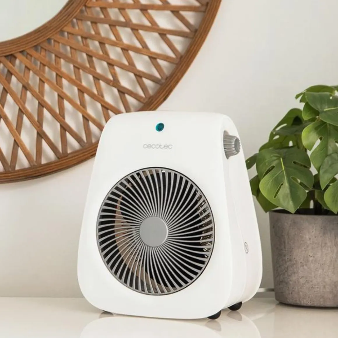 Termoventilador Cecotec ReadyWarm 2000 Max Force 2000W 2 potencias 3 modos blanco