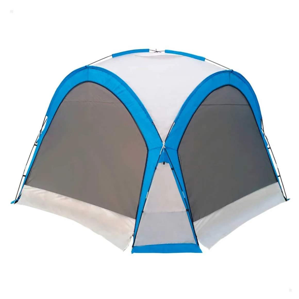 Tienda de campaña Aktive con mosquitera azul/gris 260x350x350 cm