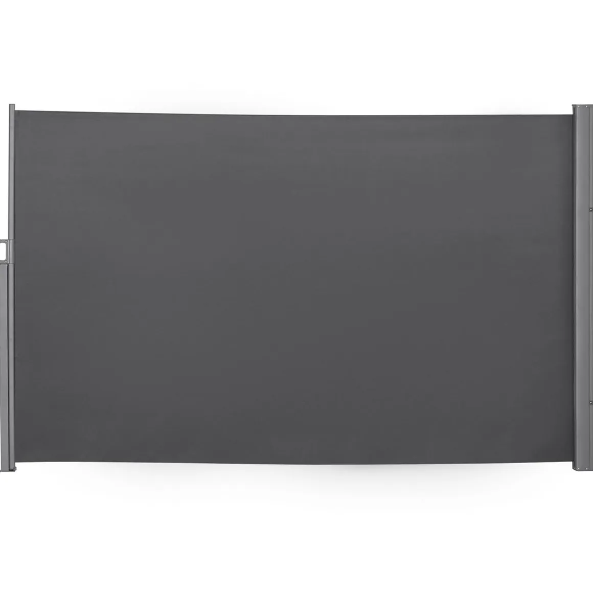Toldo lateral Outsunny enrollable retráctil gris 180x300 cm