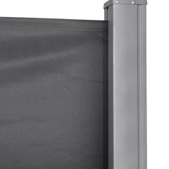 Toldo lateral Outsunny enrollable retráctil gris 180x300 cm