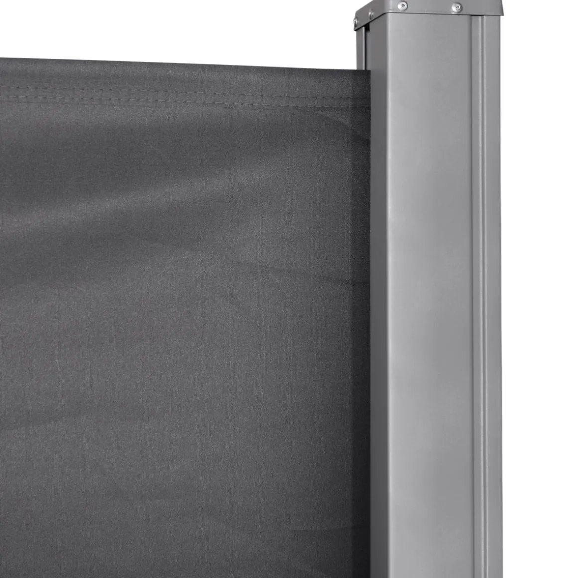 Toldo lateral Outsunny enrollable retráctil gris 180x300 cm