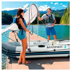 Toldo para barco Intex gris 142x160x142 cm