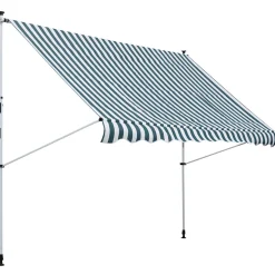 Toldo portátil Cumbre Outsunny retráctil con manivela 170-280x300x150 cm