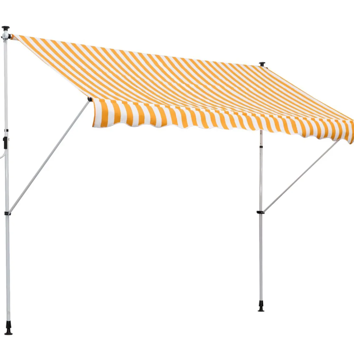 Toldo portátil Cumbre Outsunny retráctil con manivela 170-280x300x150 cm