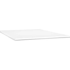 Topper para colchón Confort extra suave + transpirable blanco 160x200 cm