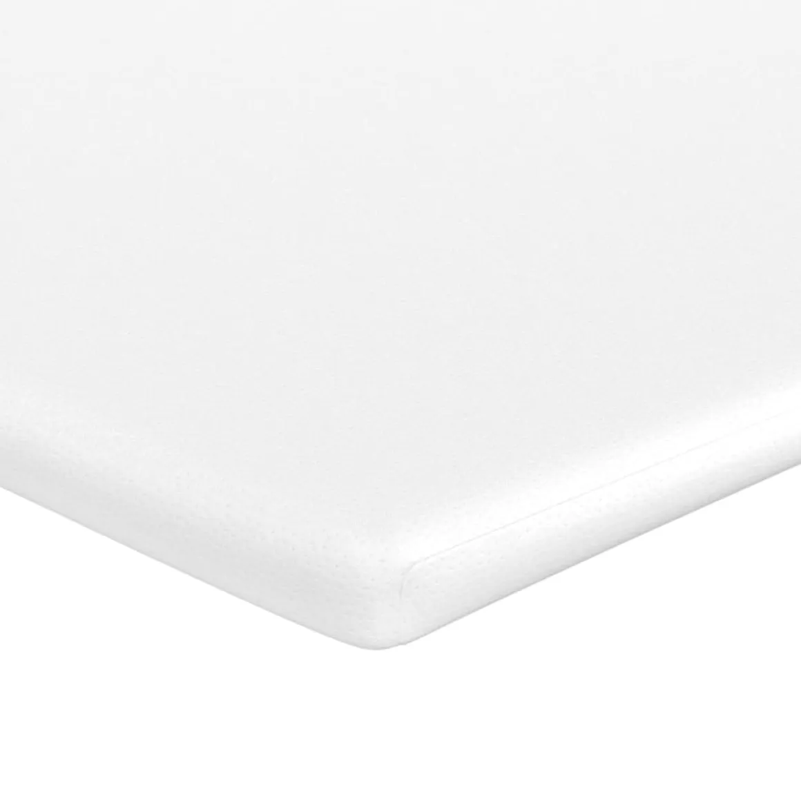 Topper para colchón Confort extra suave + transpirable blanco 160x200 cm