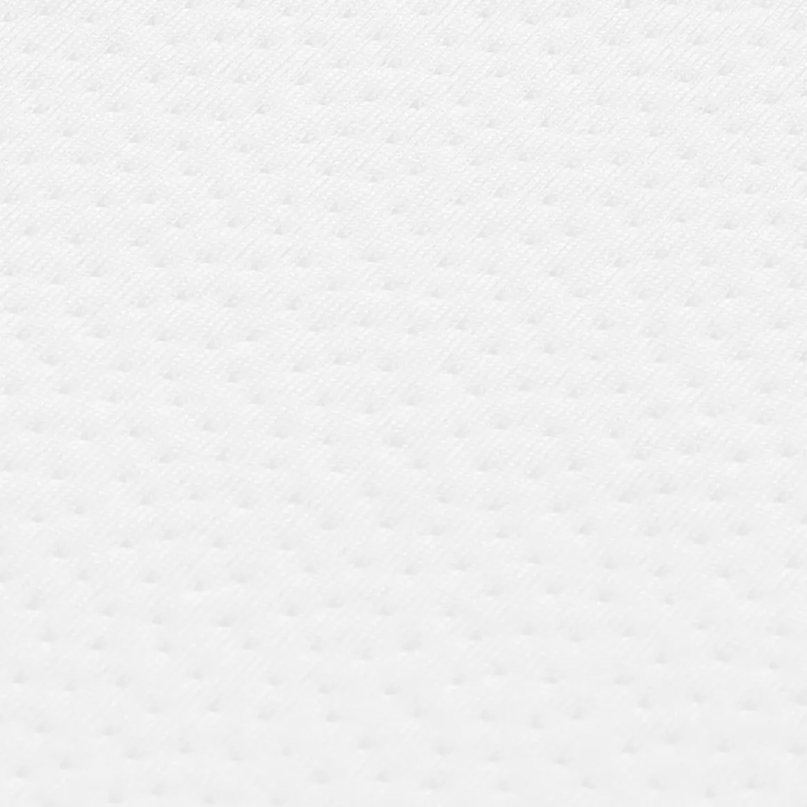 Topper para colchón Confort extra suave + transpirable blanco 160x200 cm
