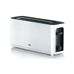 Tostador Braun HT3100WH 1000W ranura ancha blanco