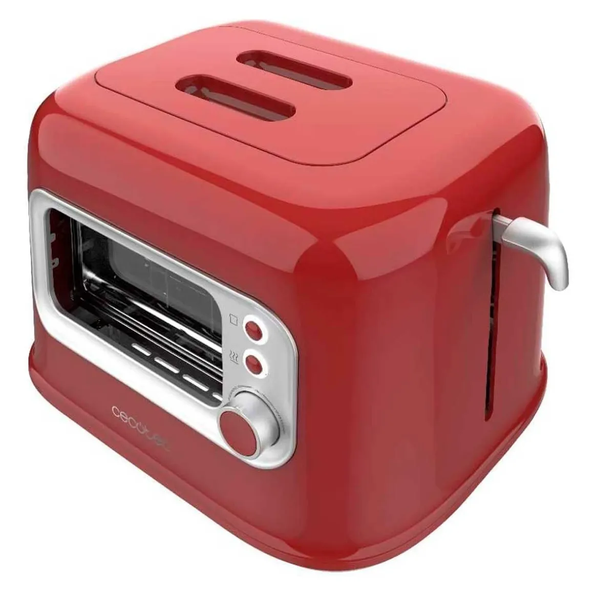 Tostador Cecotec RetroVision 700W diseño retro con ventana