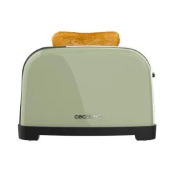 Tostador Cecotec Toastin time 1700 Double 1700W 4 ranuras cortas + soporte